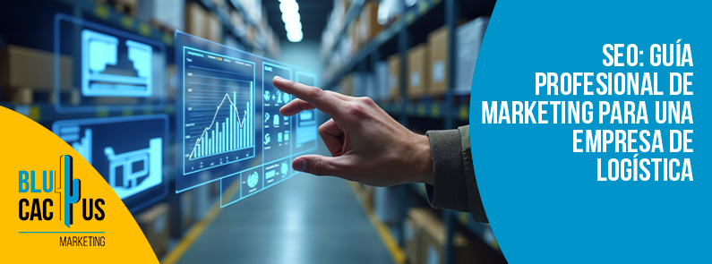 Blucactus-SEO Guía profesional de marketing para una empresa de logística-portada