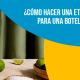 Blucactus-etiqueta para botella de tequila - banner