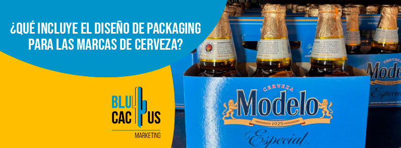 Blucactus-Qué incluye el diseño de packaging para las marcas de cerveza-portada Blucactus - diseño de packaging cerveza - banner